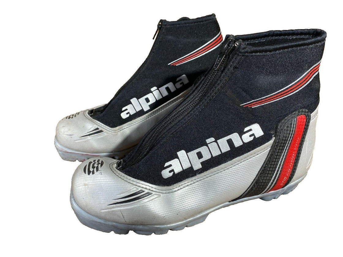 Alpina ST10 Nordic Cross Country Ski Boots Size EU38 US6 for NNN 3138