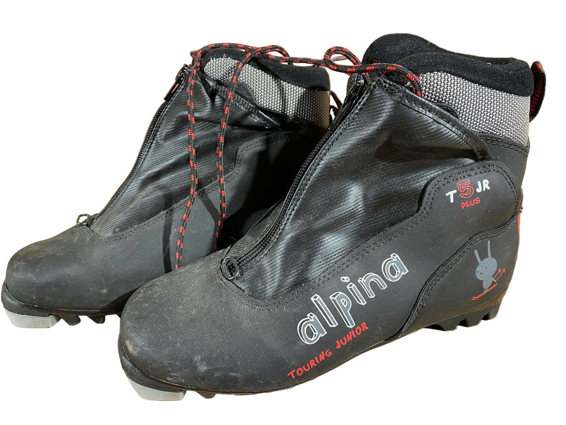 T5jr Nordic Cross Country Ski Boots Size EU38 US6 for NNN 3179