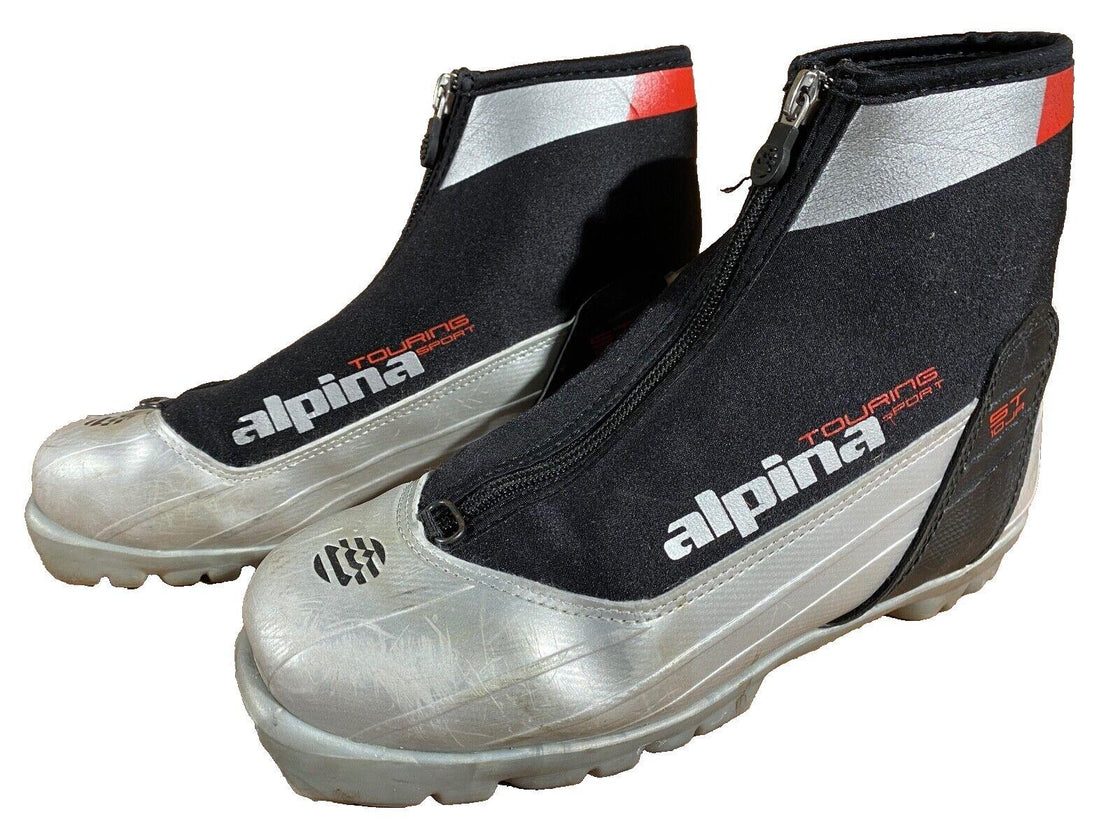 Alpina ST10jr Nordic Cross Country Ski Boots Size EU38 US6 for NNN 3173