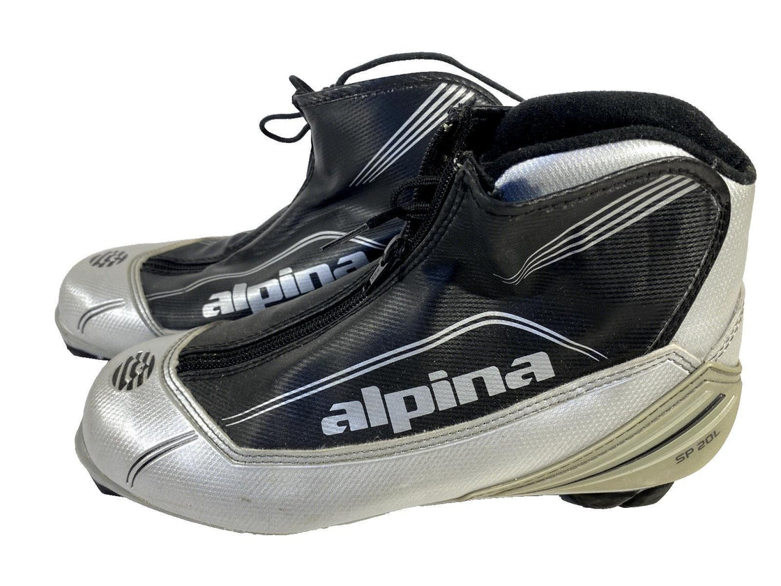 Alpina SP20L Cross Country Ski Boots Classic Size EU40 US7.5 NNN Rottefella 3181