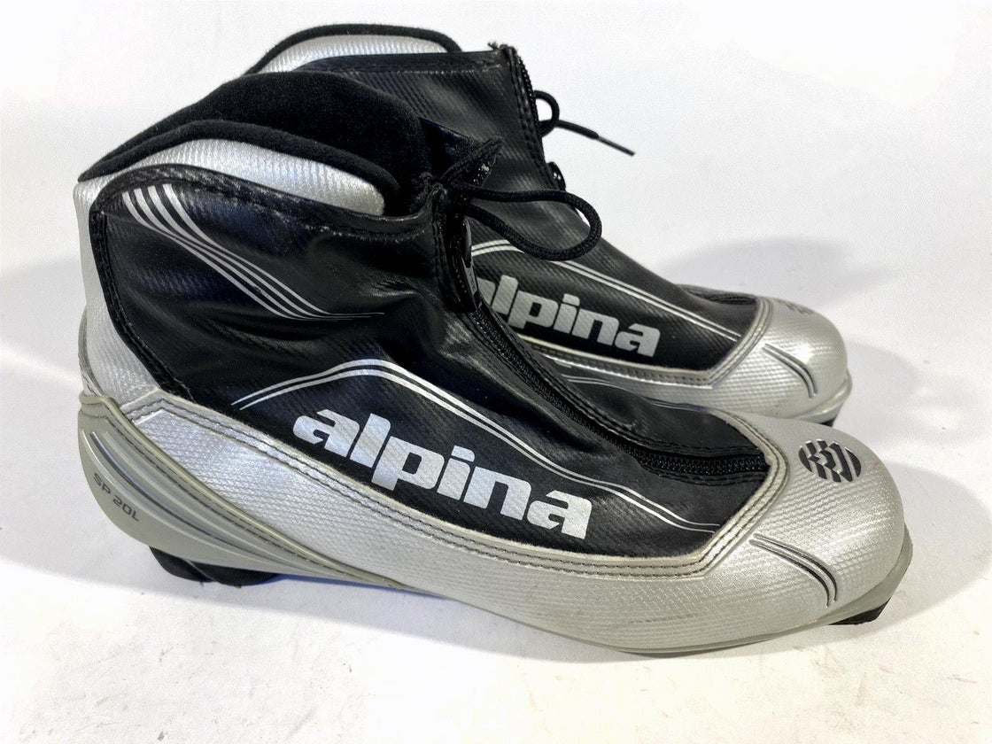 Alpina SP20L Cross Country Ski Boots Classic Size EU40 US7.5 NNN Rottefella 3181