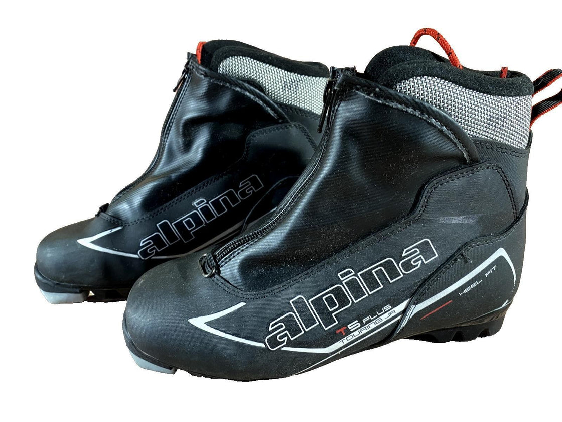 Alpina T5 Plus Nordic Cross Country Ski Boots Size EU38 US6 for NNN 3195