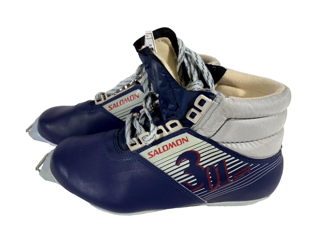 SALOMON SR301 Nordic Cross Country Ski Boots Size EU41 US8 SNS Old Profile 121