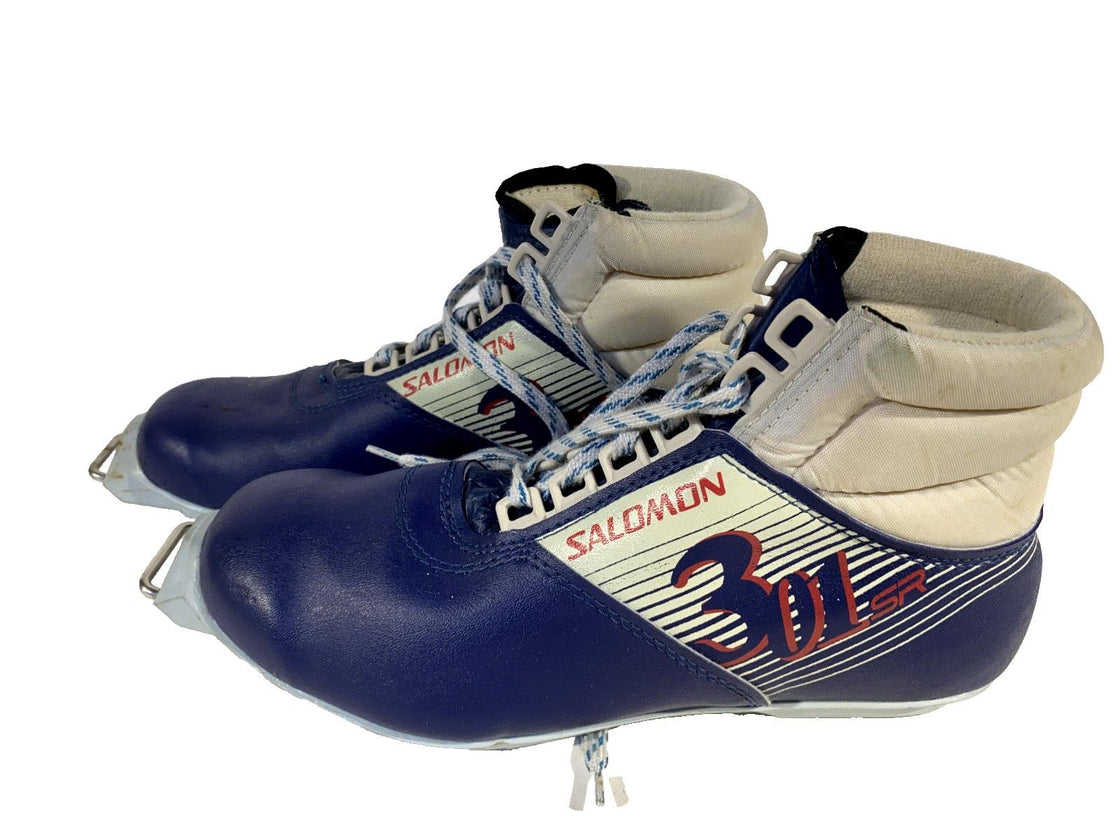 SALOMON SR301 Nordic Cross Country Ski Boots Size EU41 US8 SNS Old Profile 135