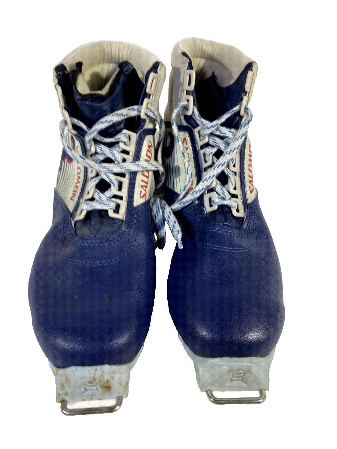 SALOMON SR301 Nordic Cross Country Ski Boots Size EU41 US8 SNS Old Profile 135