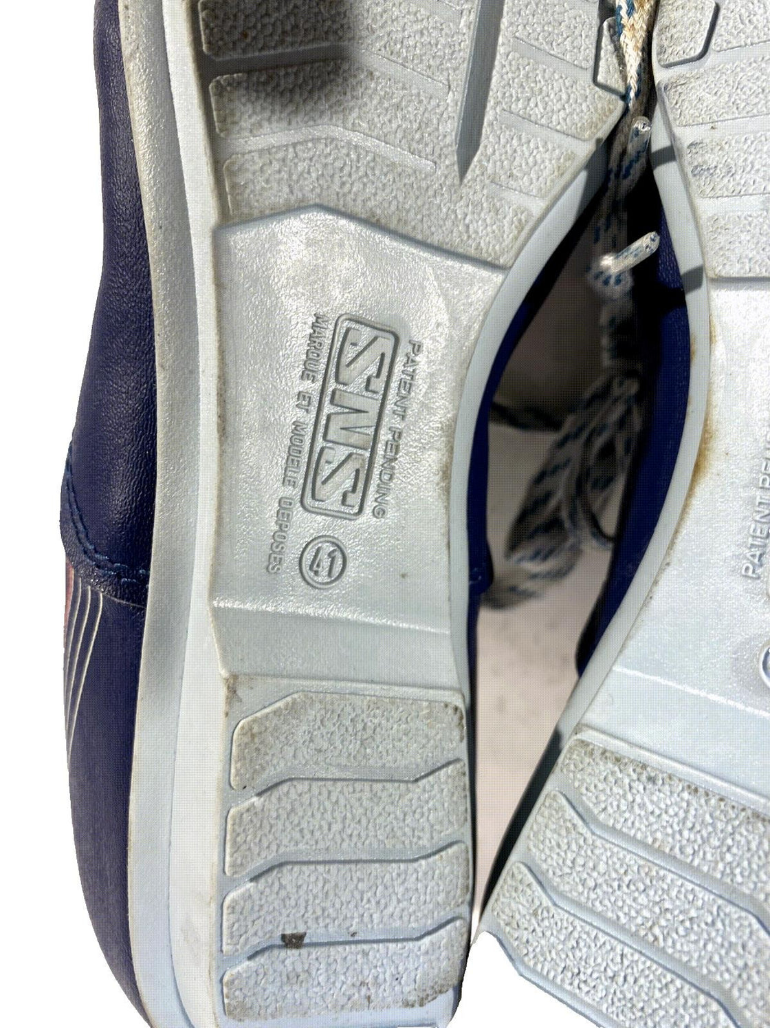 SALOMON SR301 Nordic Cross Country Ski Boots Size EU41 US8 SNS Old Profile 135