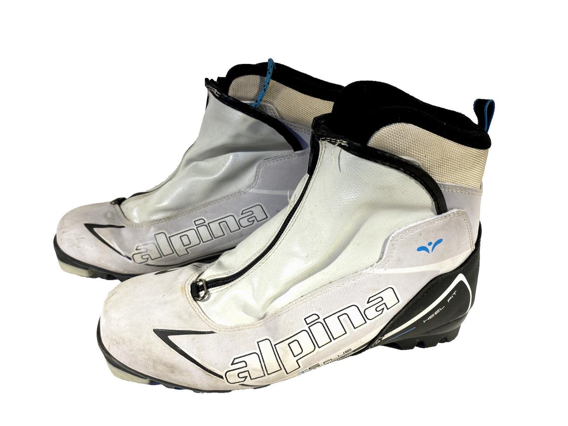 Alpina T5 Plus Nordic Cross Country Classic Ski Boots Size EU41 US8 for NNN 13