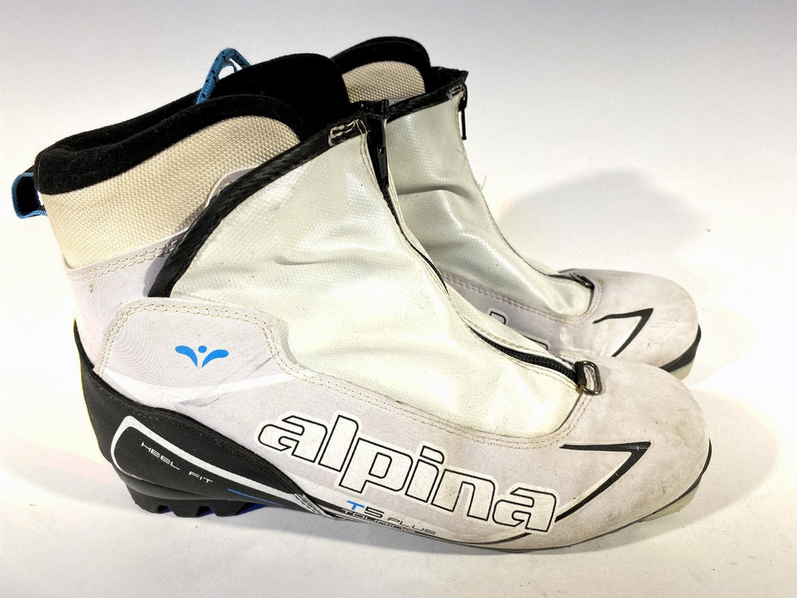 Alpina T5 Plus Nordic Cross Country Classic Ski Boots Size EU41 US8 for NNN 13