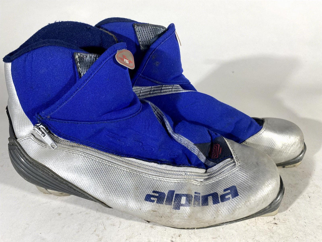 Alpina SP15 Nordic Cross Country Ski Boots Size EU43 US9.5 for NNN 2898