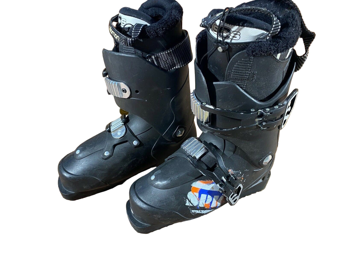 SALOMON Alpine Ski Boots Downhill Size Mondo 250 mm, Outer Sole 297 mm  DH178