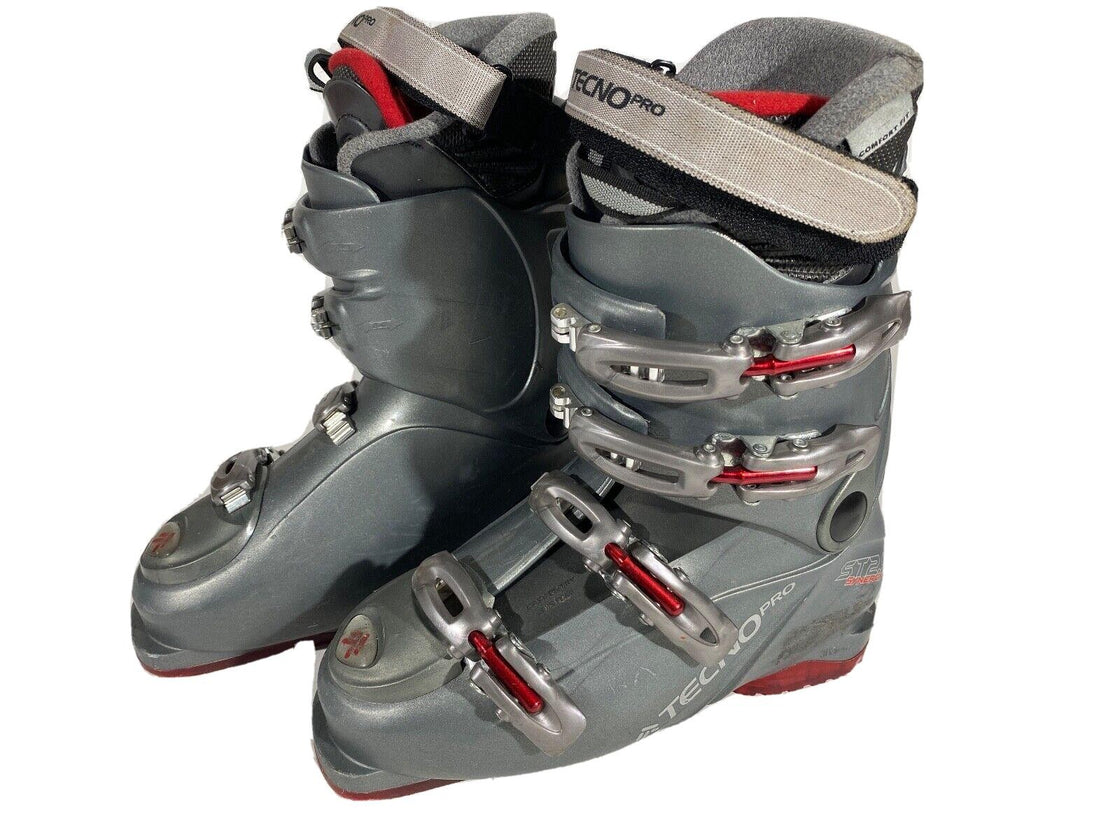 Tecno Alpine Ski Boots Downhill Boots Size Mondo 265 mm, Outer Sole 303 mm DH124