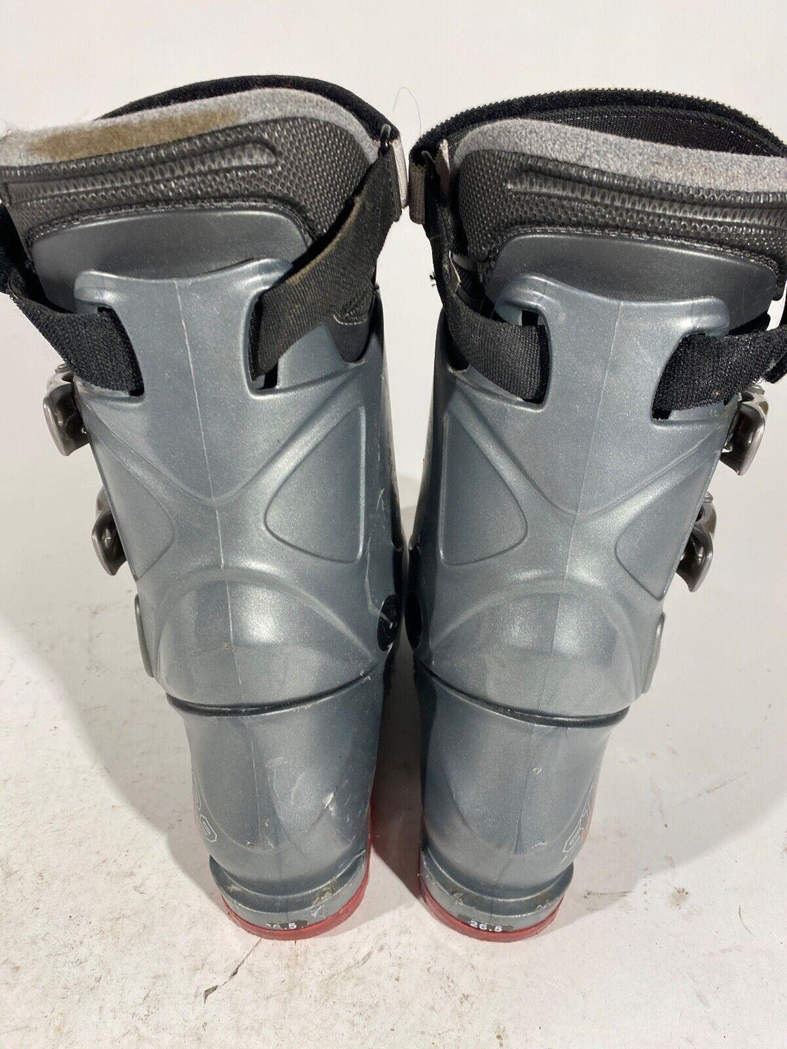 Tecno Alpine Ski Boots Downhill Boots Size Mondo 265 mm, Outer Sole 303 mm DH124