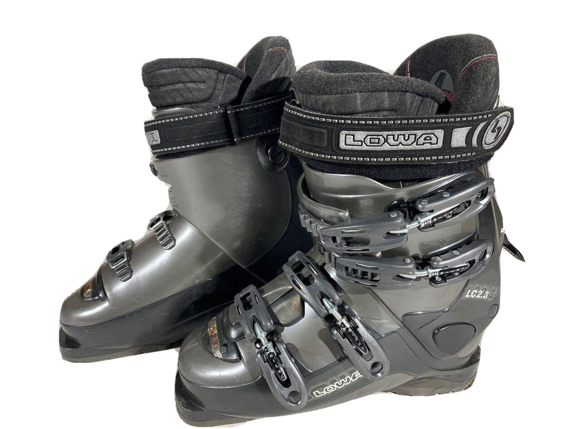 LOWA Alpine Ski Boots Downhill Size Mondo 254 mm, Outer Sole 290 mm DH116