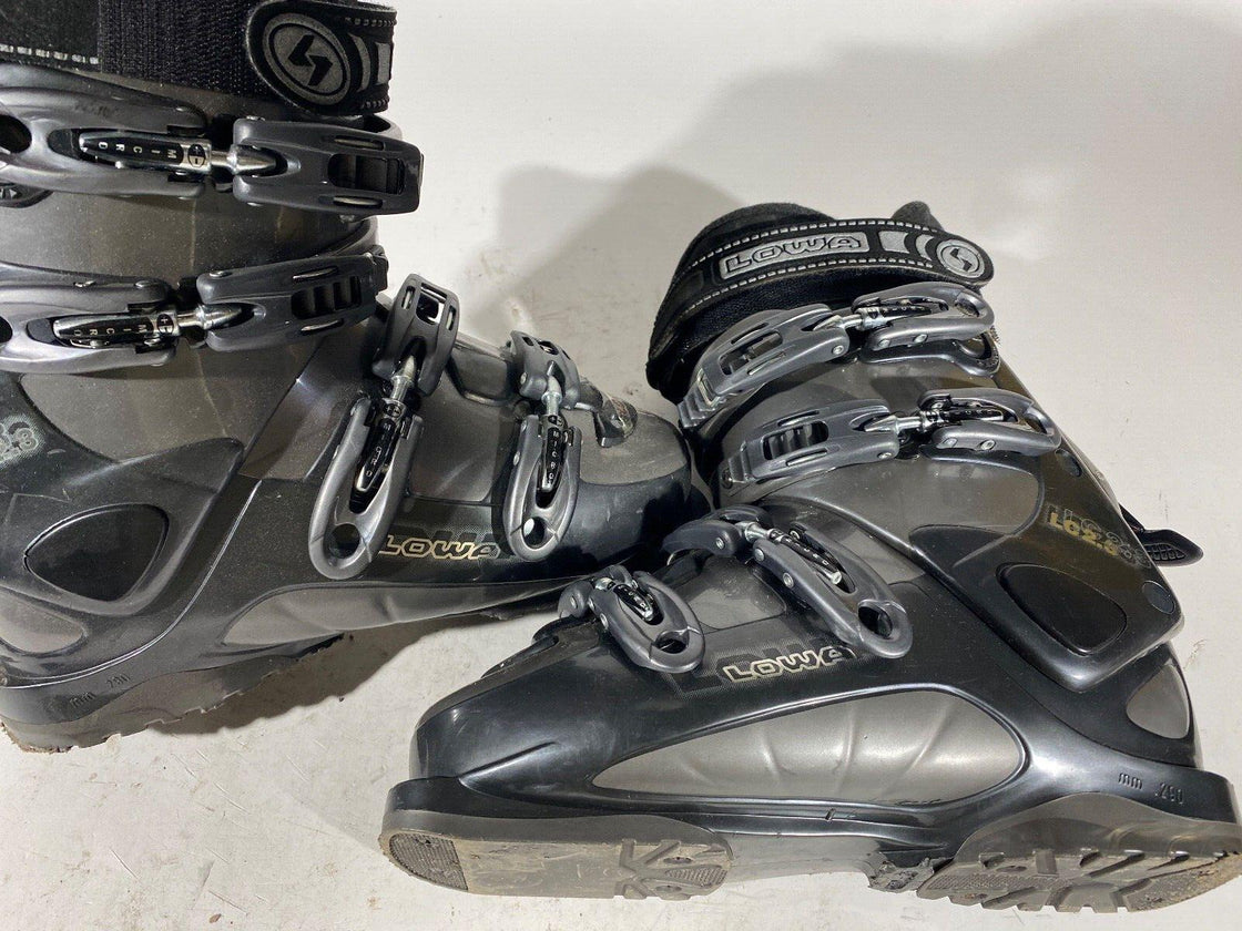 LOWA Alpine Ski Boots Downhill Size Mondo 254 mm, Outer Sole 290 mm DH116