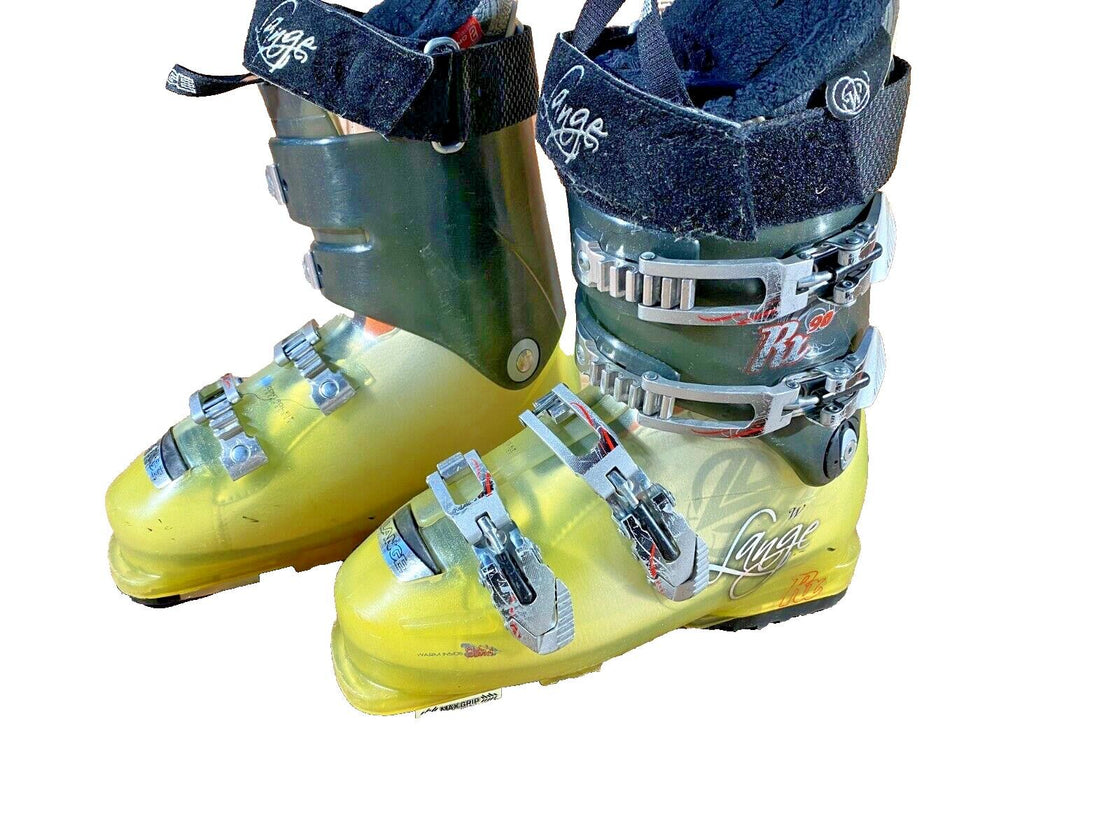 LANGE Alpine Downhill Ski Boots Size Mondo 240 - 245 mm, Outer Sole 286 mm DH85