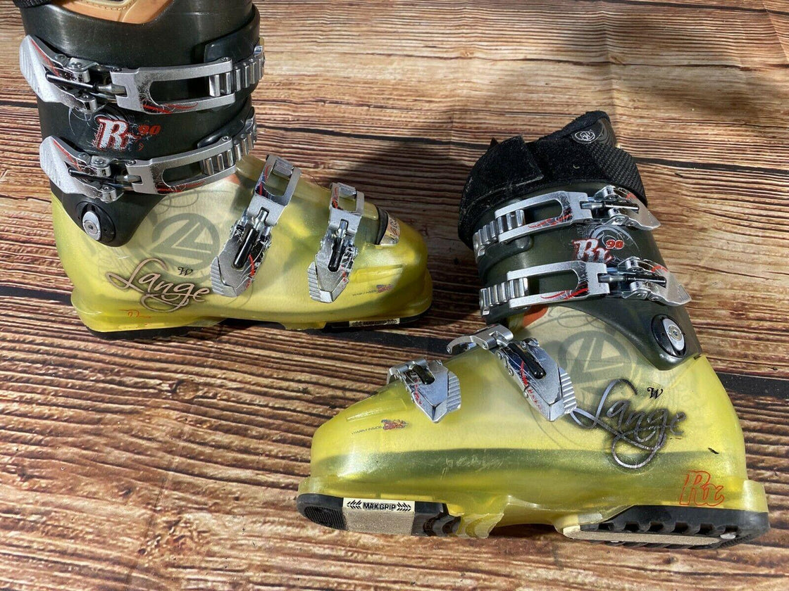 LANGE Alpine Downhill Ski Boots Size Mondo 240 - 245 mm, Outer Sole 286 mm DH85
