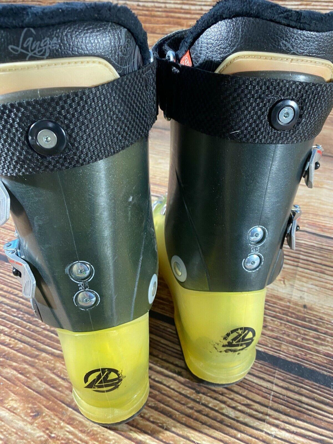 LANGE Alpine Downhill Ski Boots Size Mondo 240 - 245 mm, Outer Sole 286 mm DH85
