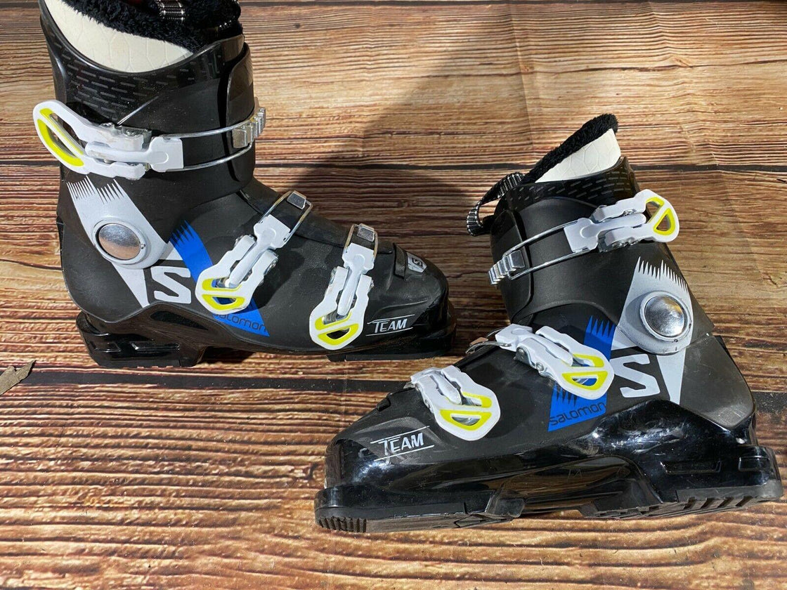 SALOMON Team Alpine Ski Boots Size Mondo 240 - 245 mm, Outer Sole 285 mm DH89