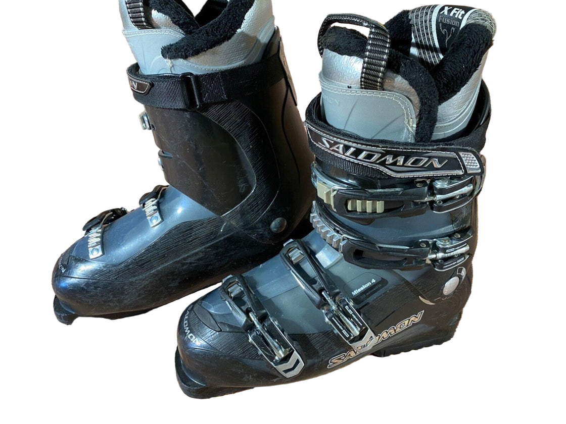 SALOMON Alpine Ski Boots Downhill Size Mondo 278 mm, Outer Sole 328 mm DH143