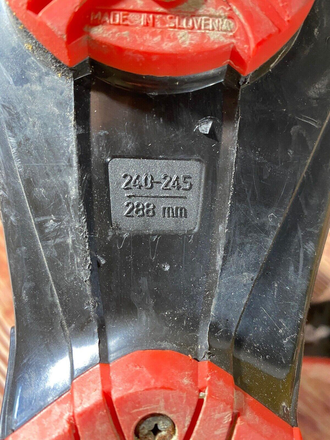 Tecno Alpine Ski Boots Downhill Size Mondo 247 mm, Outer Sole 288 mm DH191