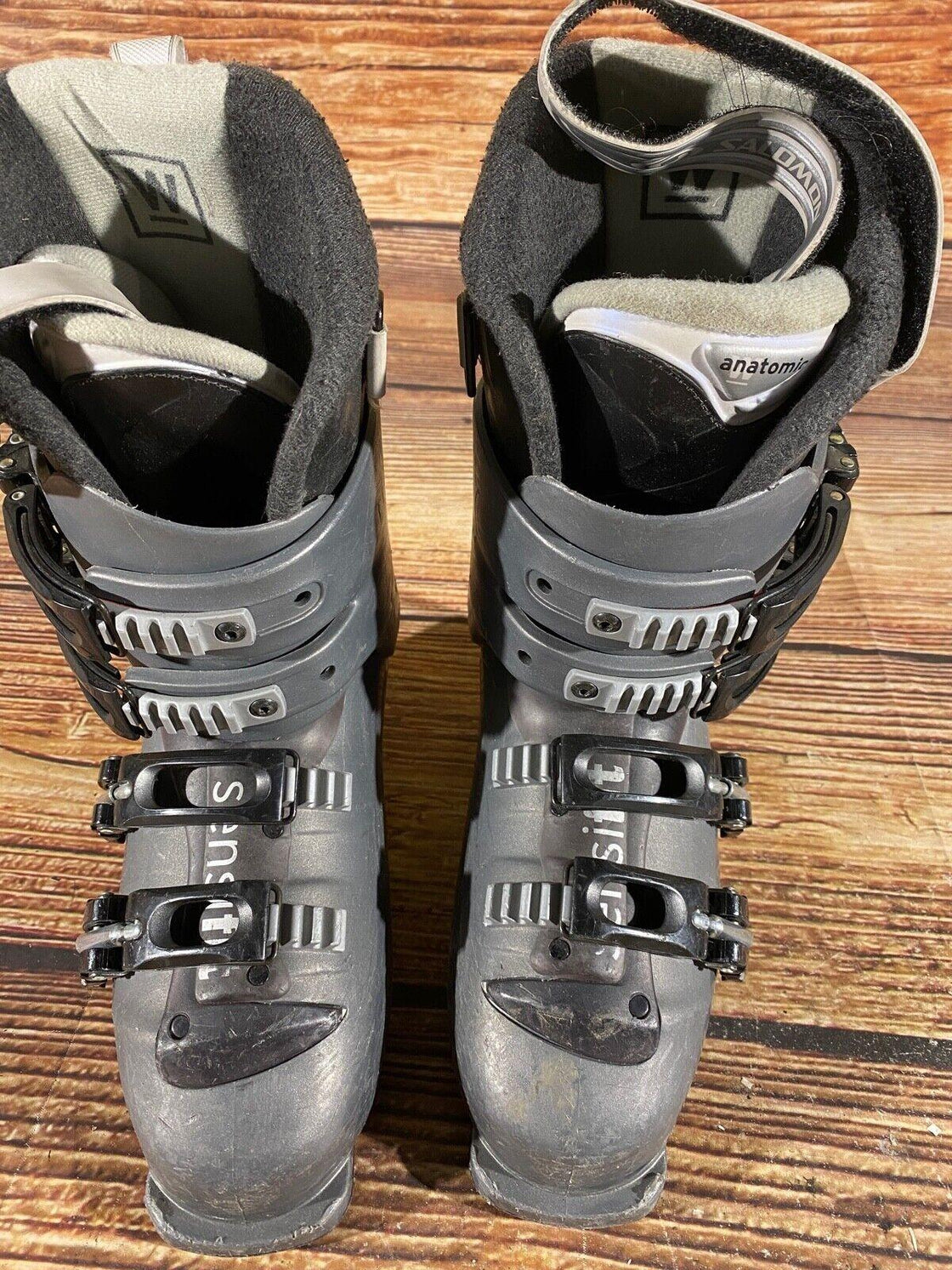 SALOMON Alpine Ski Boots Size Mondo 250-255 mm, Outer Sole 295 mm DH78