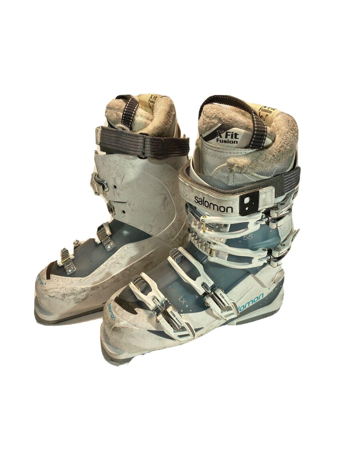 SALOMON Alpine Ski Boots Downhill Ladies Mondo 262 mm Outer Sole 307 mm DH99