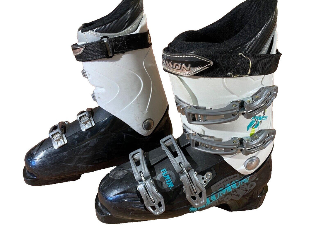 SALOMON Alpine Ski Boots Downhill Ladies Mondo 252 mm Outer Sole 295 mm DH121