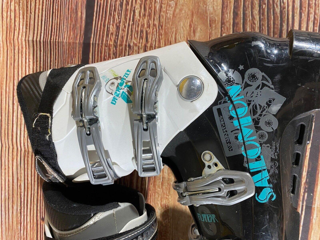 SALOMON Alpine Ski Boots Downhill Ladies Mondo 252 mm Outer Sole 295 mm DH121