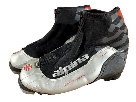 Alpina T10jr Cross Country Ski Boots Classic NNN EU 37 US 5.5 243mm 1057