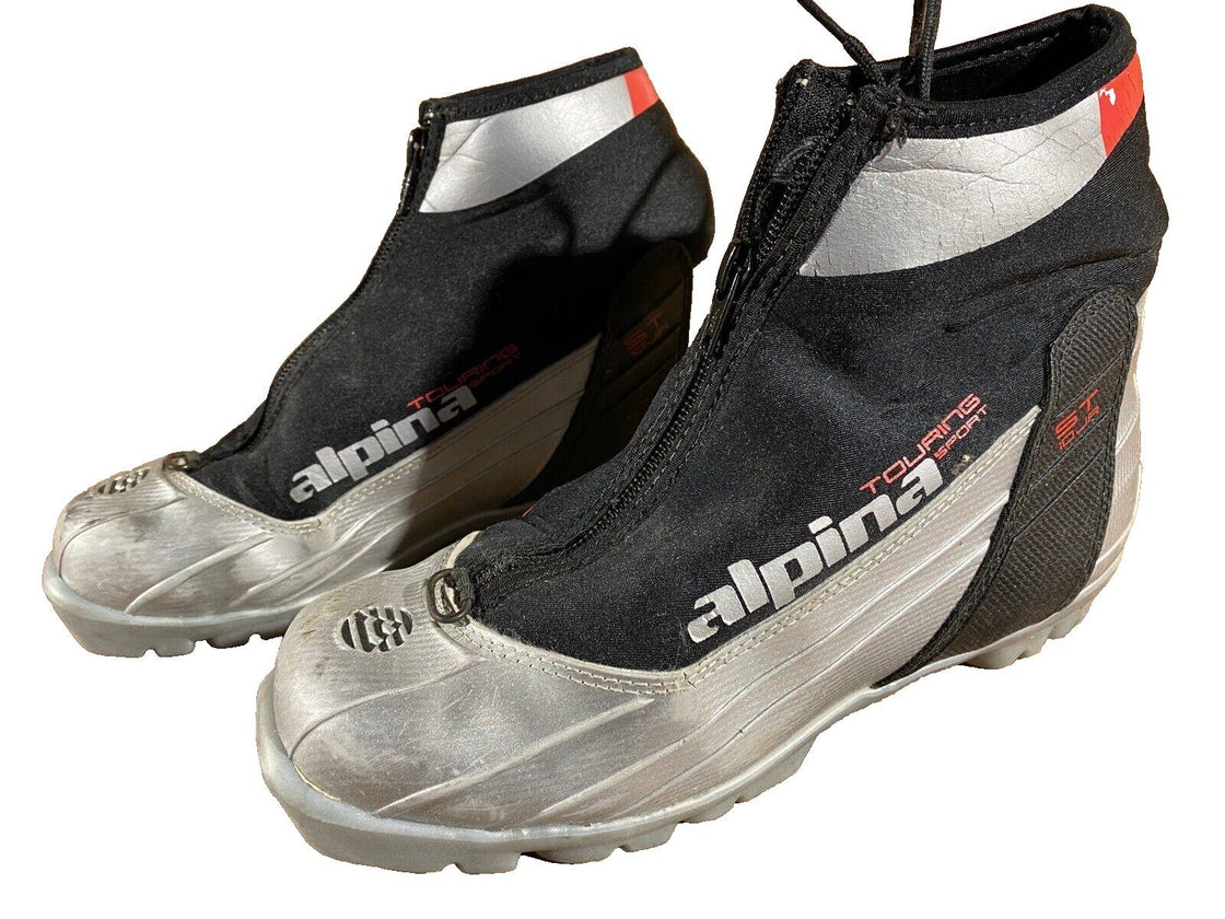 Alpina ST10jr Nordic Cross Country Ski Boots Size EU37 US5 for NNN 924