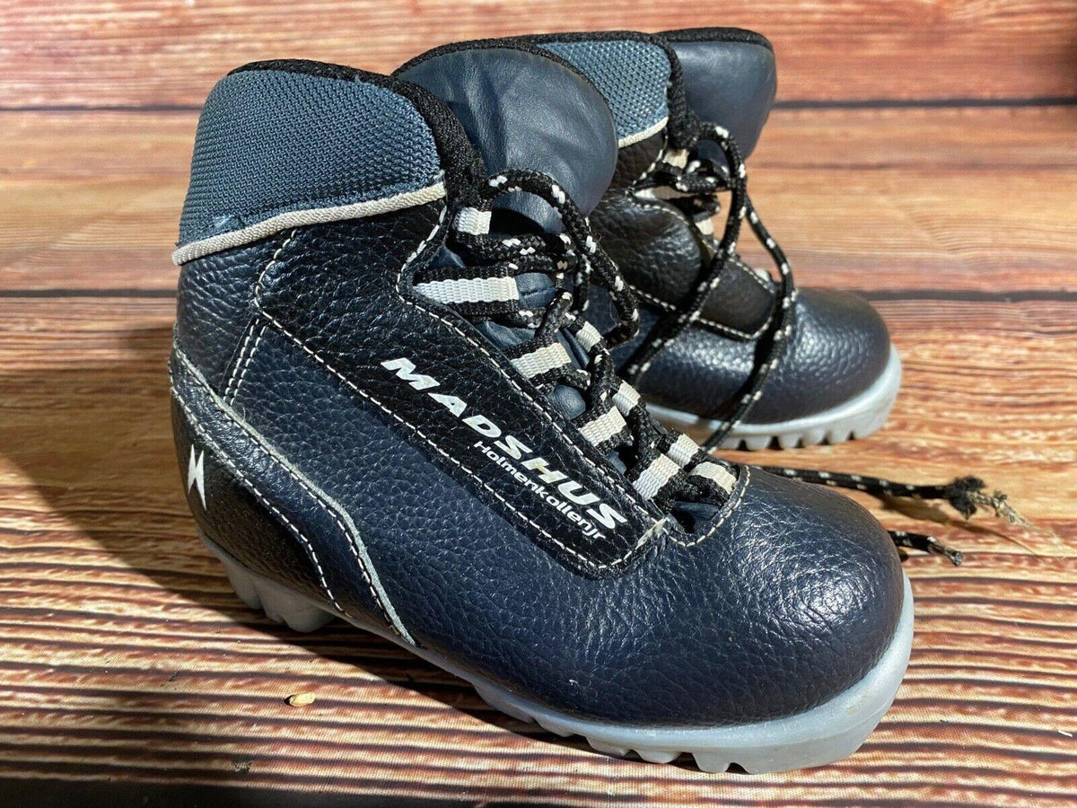 Madshus Holm Cross Country Ski Boots Classic NNN EU 26 US 9 Kids 170mm M273
