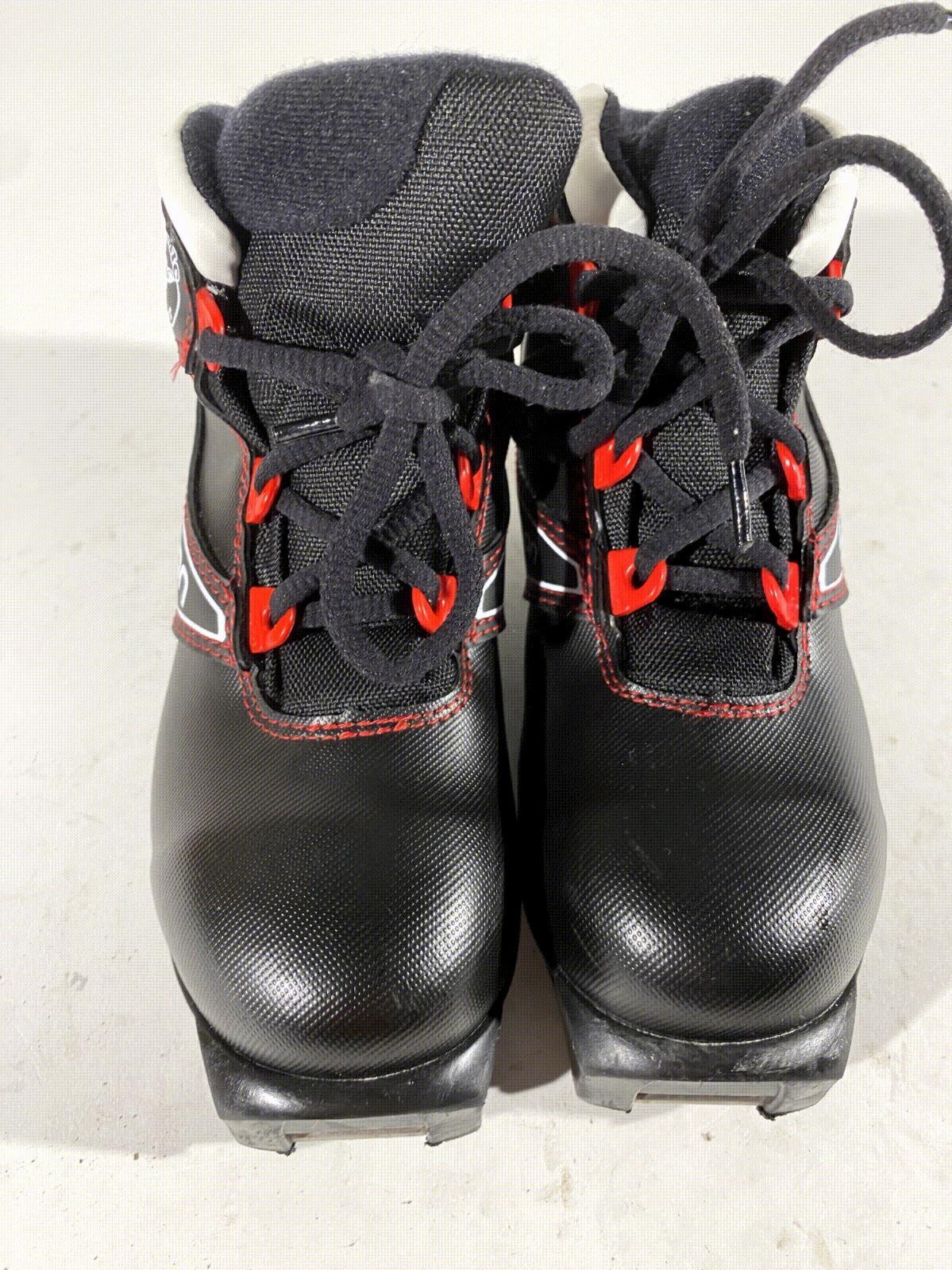 Salomon Cross Country Ski Boots Classic SNS Profil EU 30 US 12 Kids 200mm S126