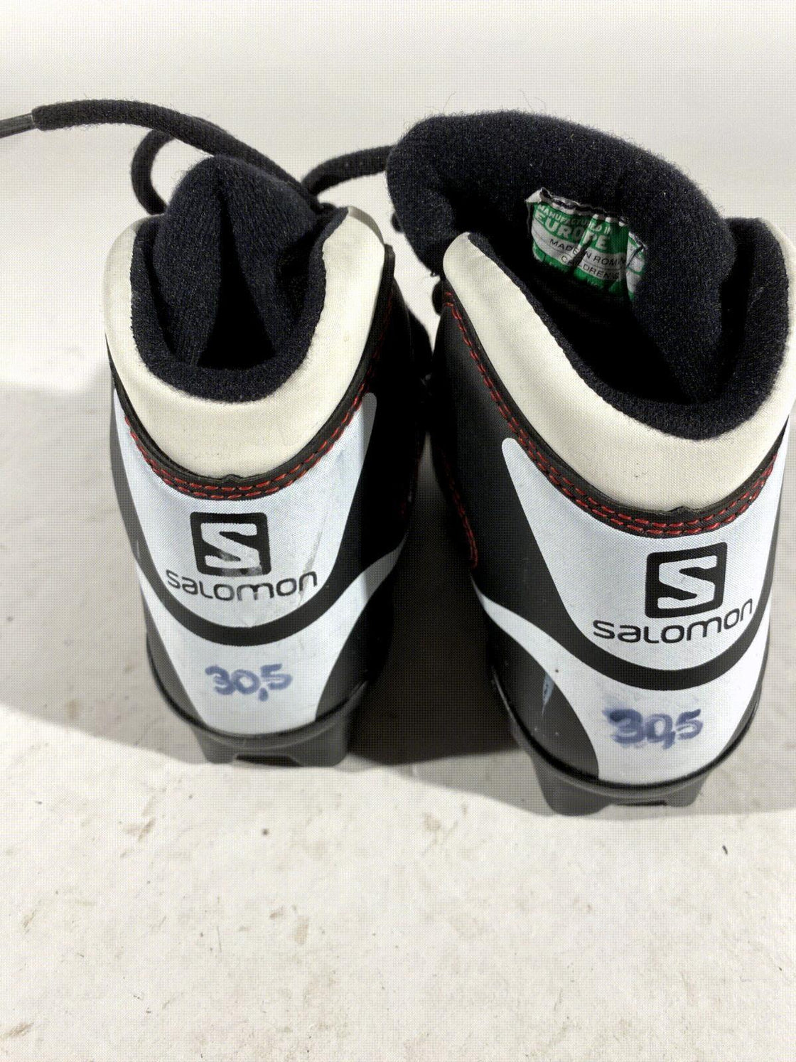 Salomon Kids Nordic Cross Country Ski Boots Size EU30.5 US12K SNS Profil S126
