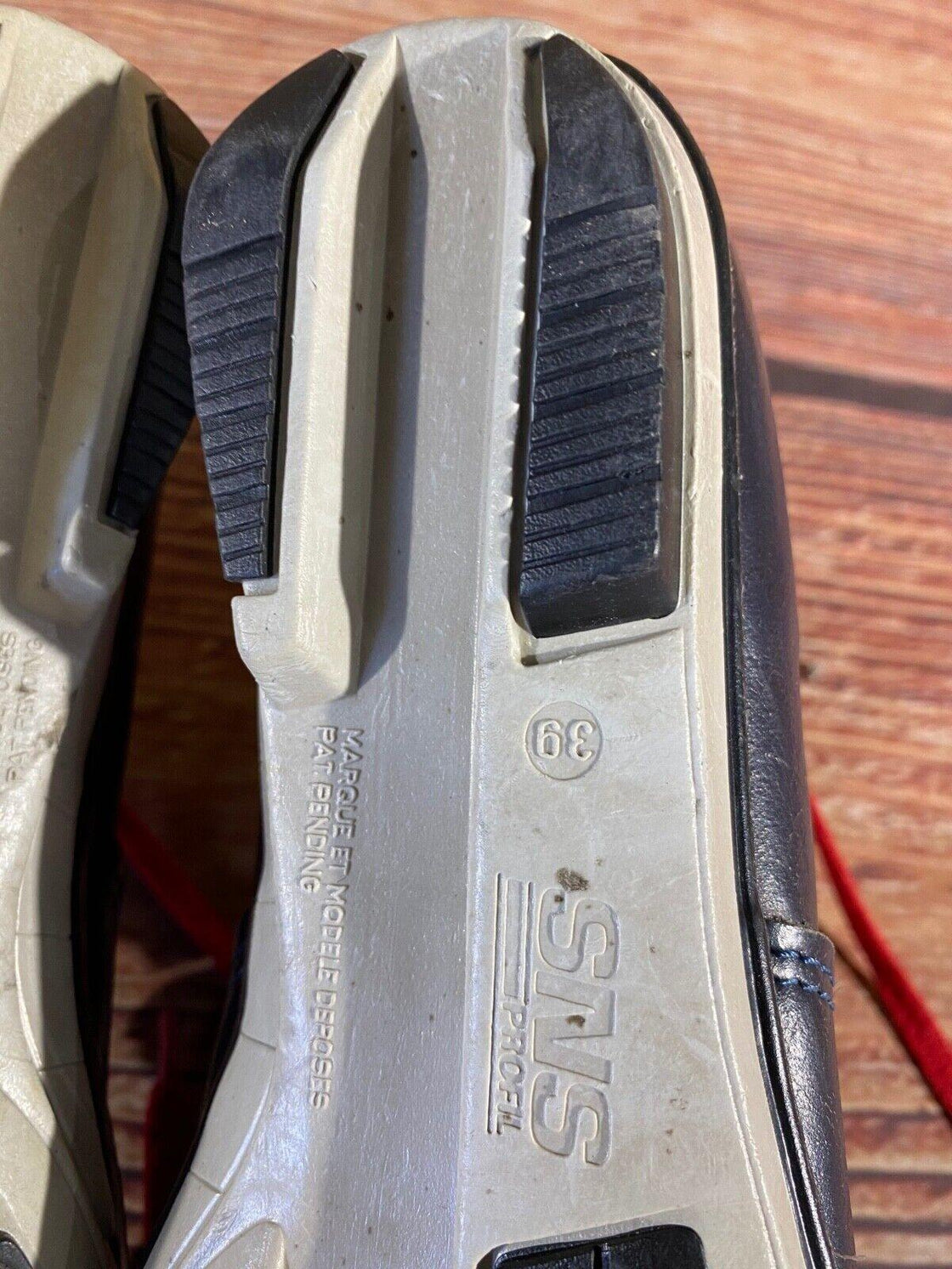 Salomon Leather Nordic Cross Country Ski Boots Size EU39 US7 SNS Profil 2388