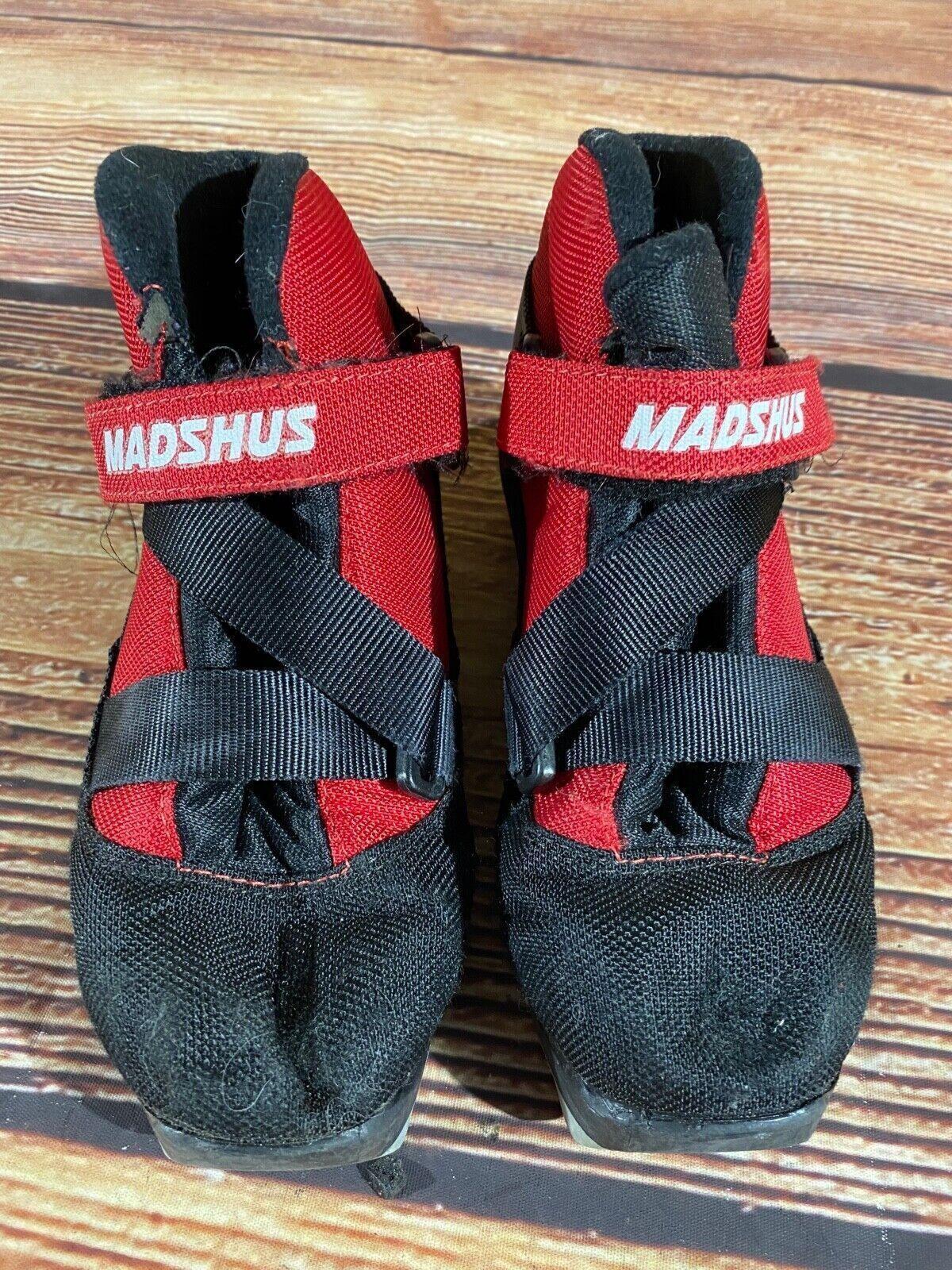 Madshus Snow Rider Cross Country Ski Boots Classic NNN EU 34 US 3 Kids M334