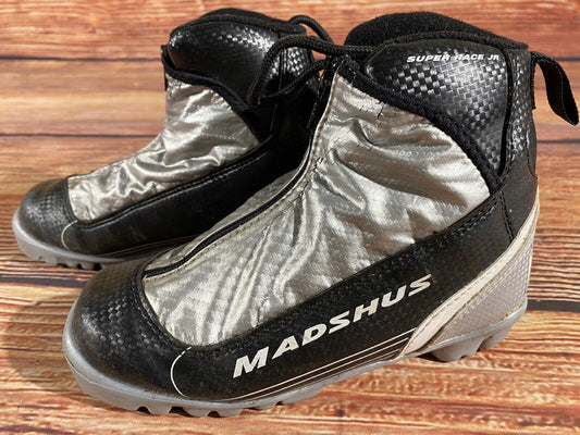 Madshus Super race Cross Country Ski Boots Classic NNN EU 34 US 2 Kids M263