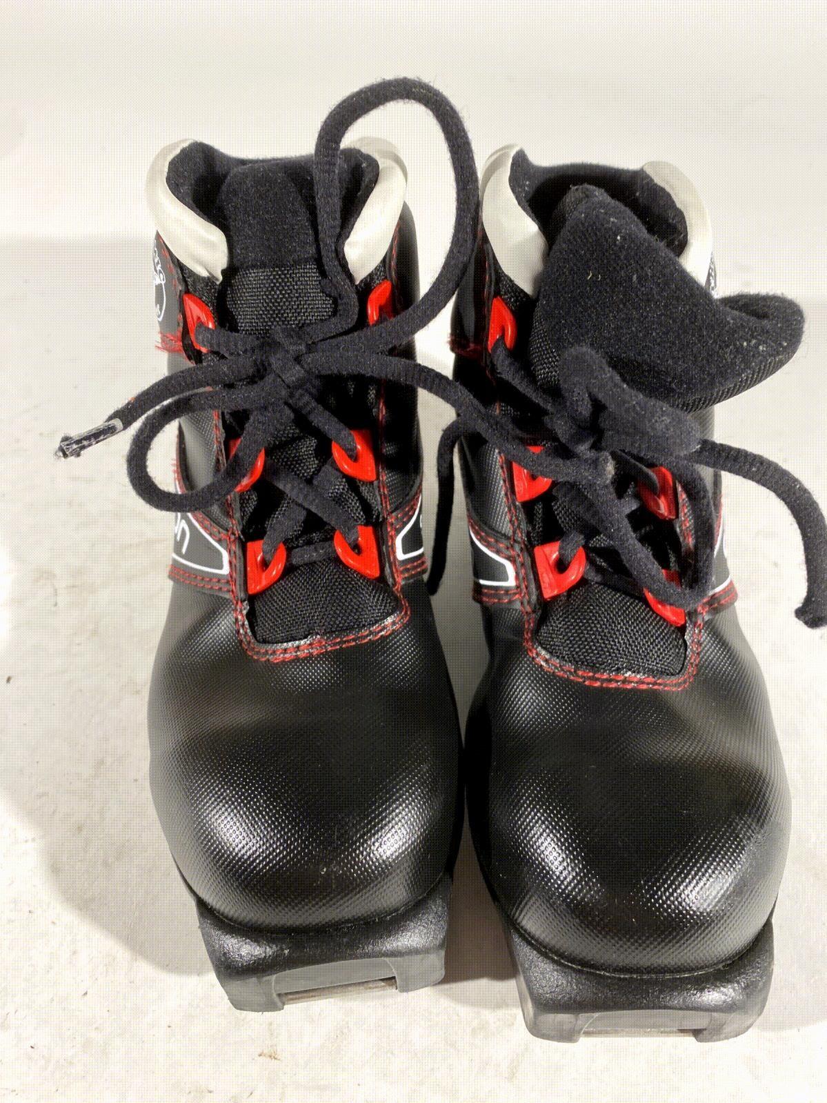 Salomon Cross Country Ski Boots Classic SNS Profil EU 31 US 13 Kids 195mm S135