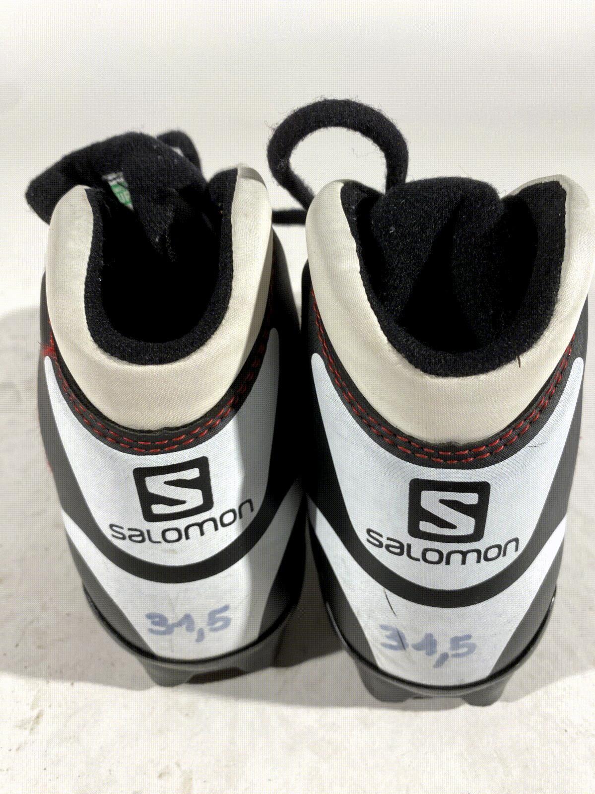 Salomon Cross Country Ski Boots Classic SNS Profil EU 31 US 13 Kids 195mm S135