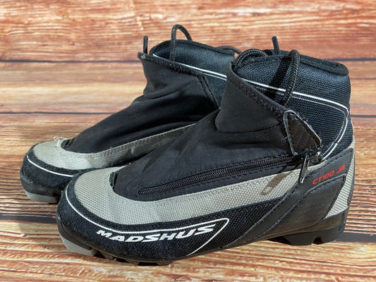 Madshus CT100 Cross Country Ski Boots Classic NNN EU 34 US 2 Kids 215mm M206