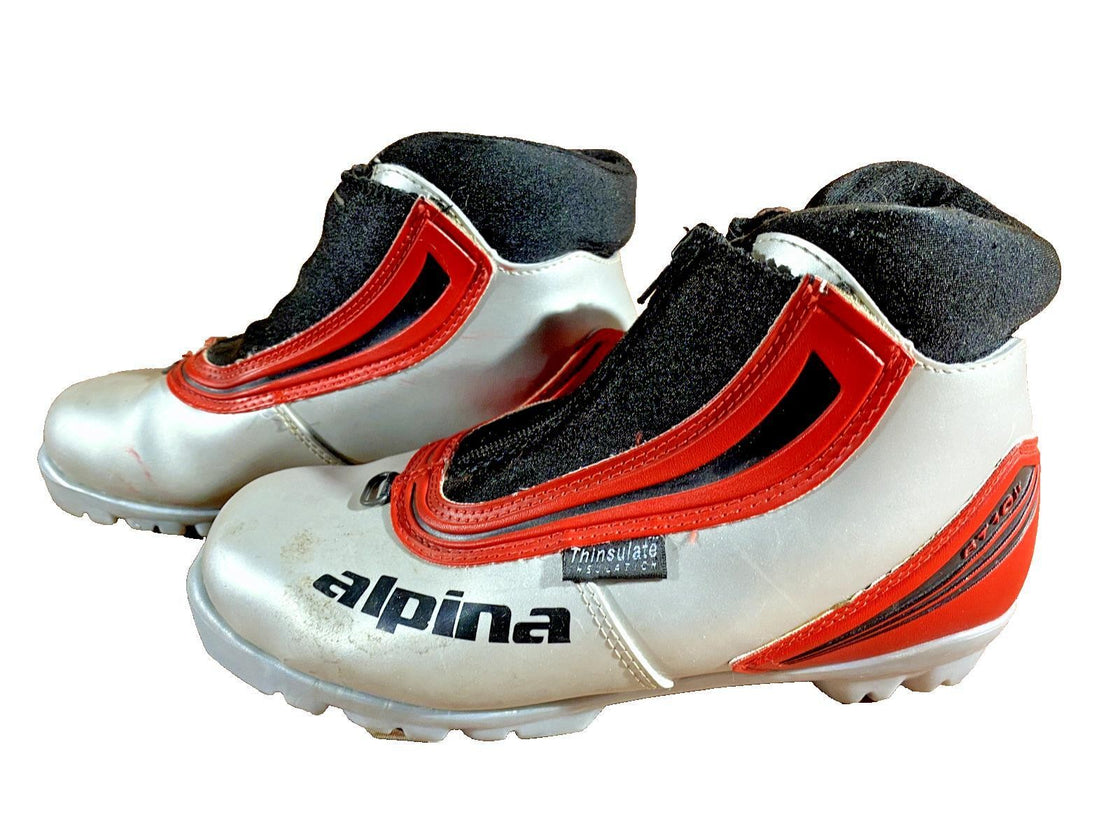 Alpina ST10jr Nordic Cross Country Ski Boots Size EU37 US5.5 for NNN 3175