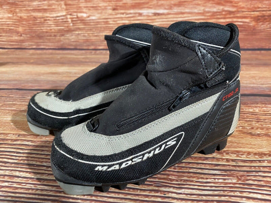 Madshus CT100jr Cross Country Ski Boots Classic NNN EU 31 US 13 Kids 200mm M309