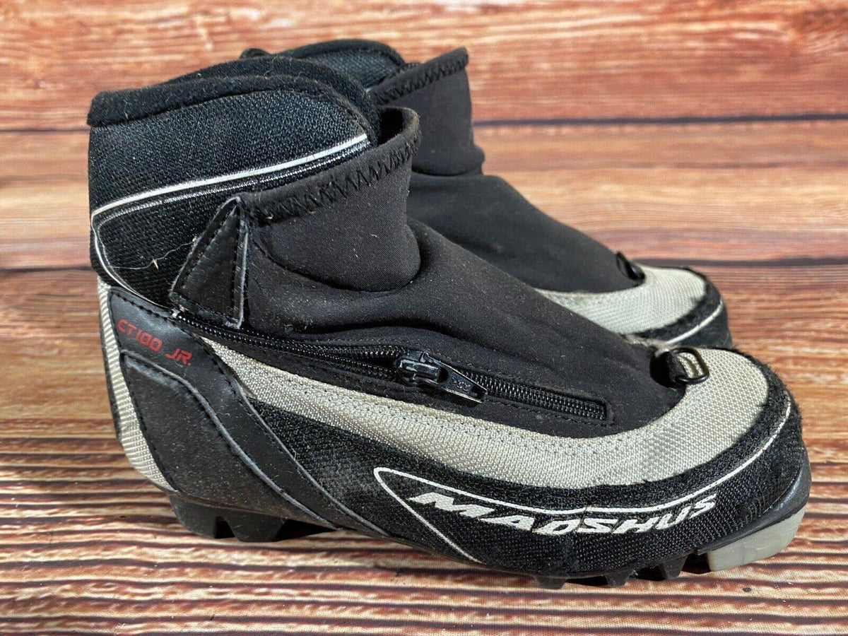 Madshus CT100jr Cross Country Ski Boots Classic NNN EU 31 US 13 Kids 200mm M309