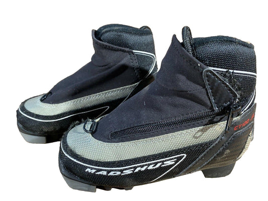 Madshus CT100 Cross Country Ski Boots Classic NNN EU 25 US 8.5 Kids 164mm M-21