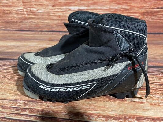 Madshus CT100jr Cross Country Ski Boots Classic NNN EU 34 US 2 Kids 220mm M302