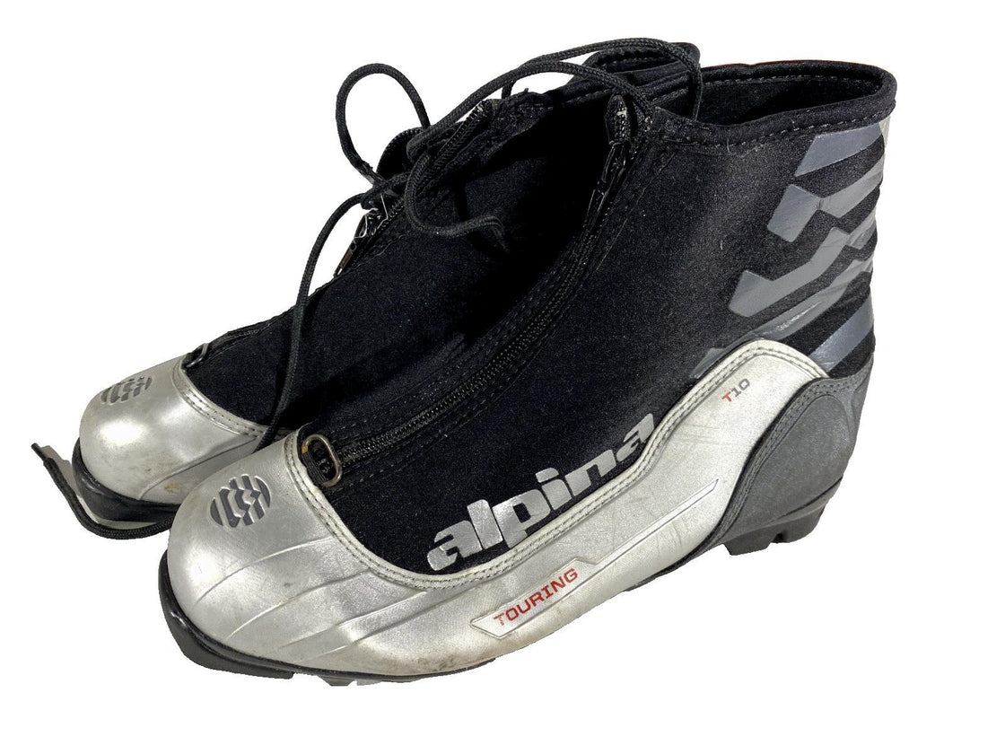 Alpina T10 Nordic Cross Country Ski Boots Size EU37 US5.5 for NNN 571