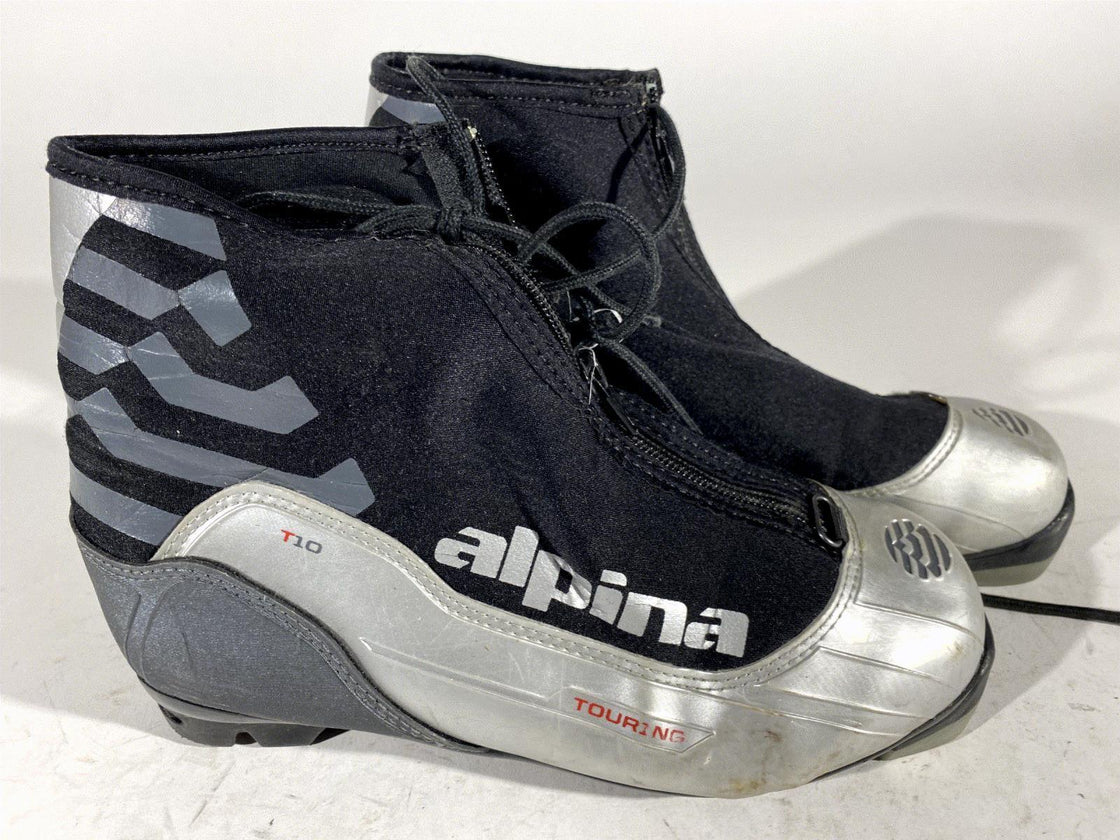 Alpina T10 Nordic Cross Country Ski Boots Size EU37 US5.5 for NNN 571