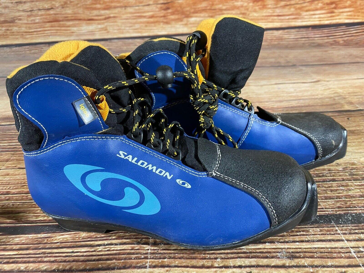 Salomon Igloo Cross Country Ski Boots Classic SNS Profil EU 38 US 5.5 240mm 2173