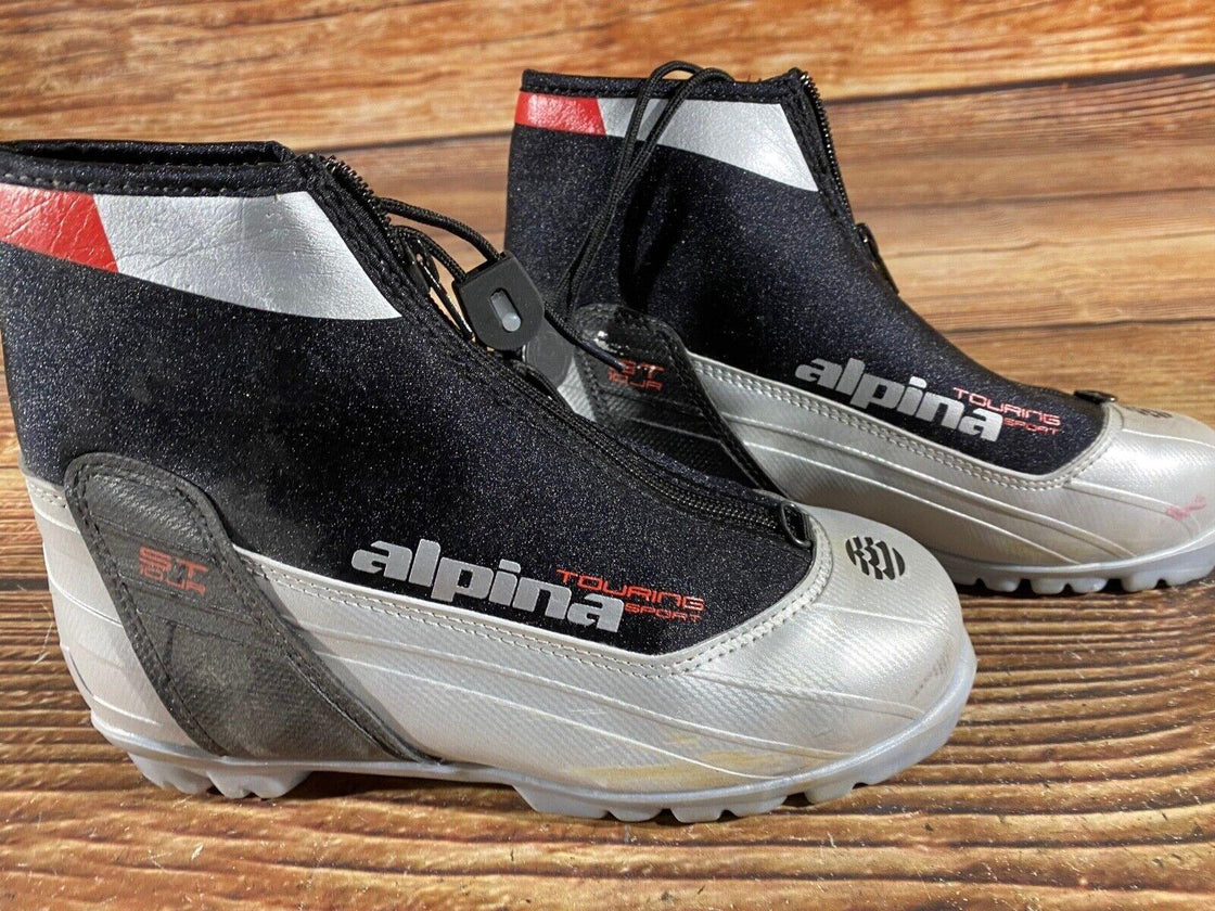 Alpina ST10 Nordic Cross Country Ski Boots Size EU37 US5 for NNN 2797
