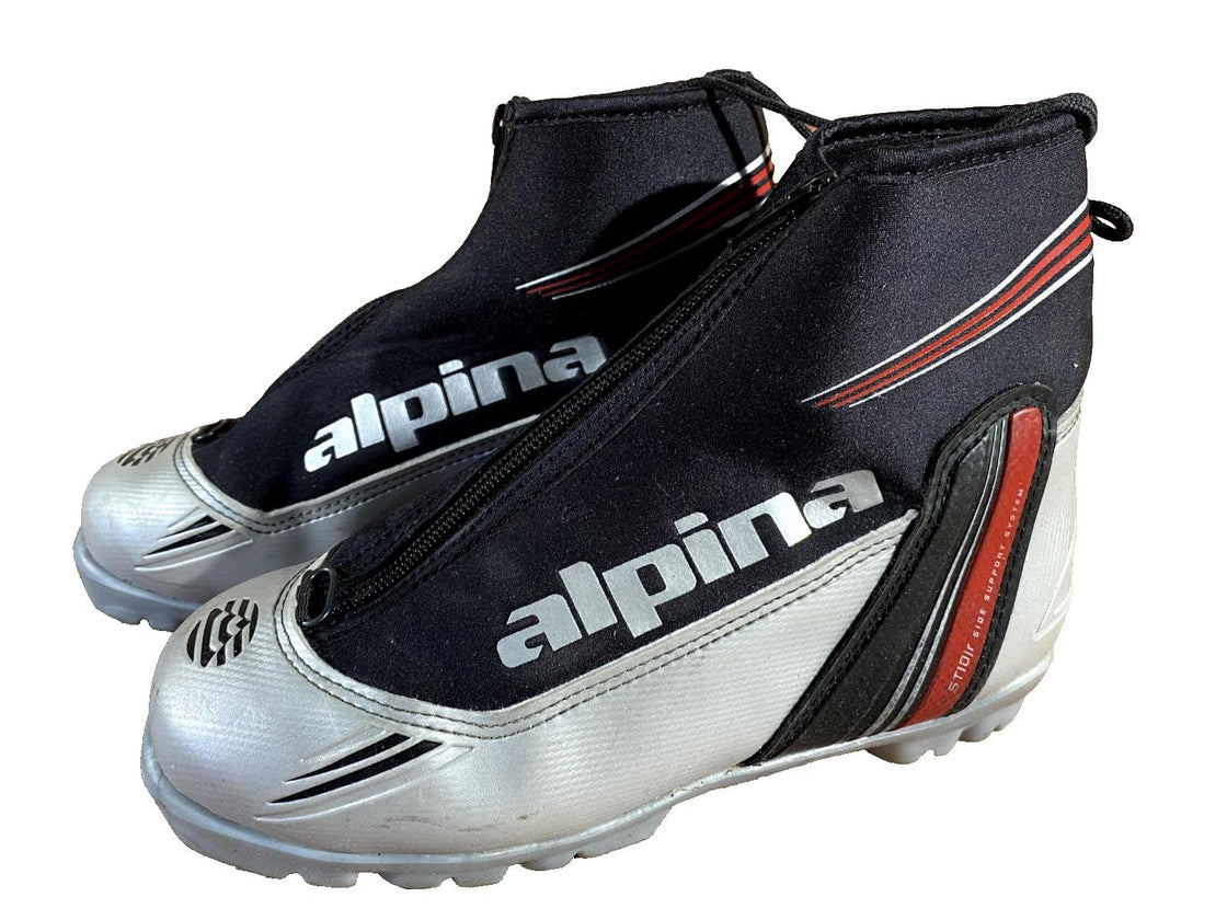 Alpina ST10 Nordic Cross Country Ski Boots Size EU37 US5.5 for NNN 783