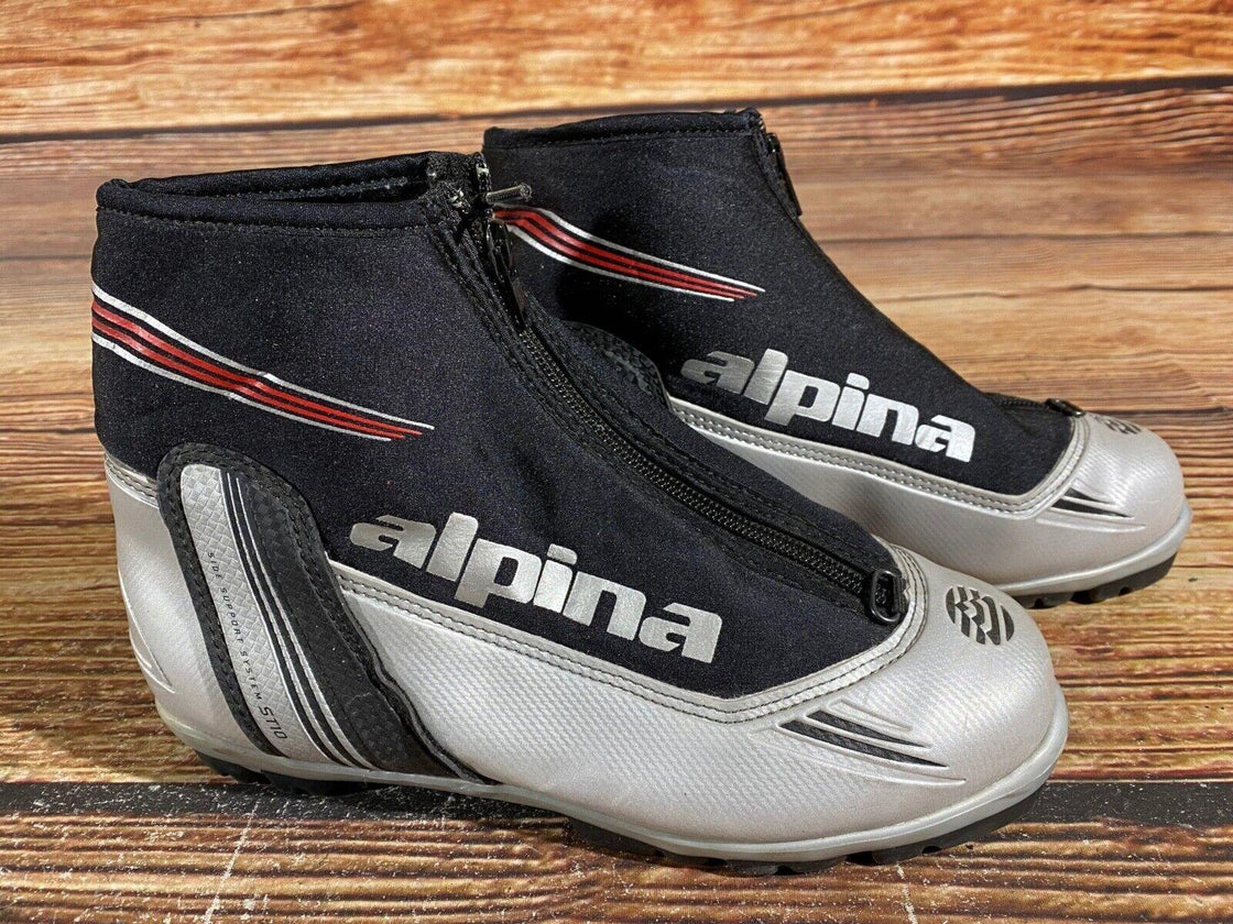 Alpina ST10 Nordic Cross Country Ski Boots Size EU37 US5.5 for NNN 3060